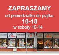 Czynne od 10-18 Soboty 10-14