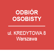 Odbiór osobisty ul. Kredytowa 8