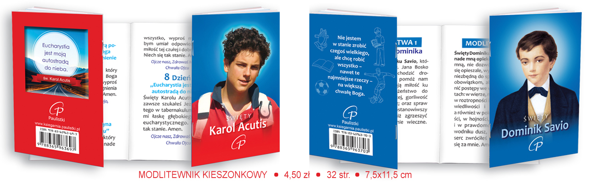 Modlitewnik Karol Acutis i Dominik Savio
