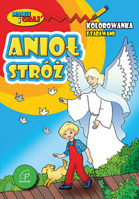 Anioł Stróż – kolorowanka