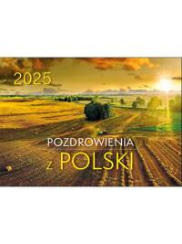 Kalendarz 2025 - Pozdrowienia z Polski