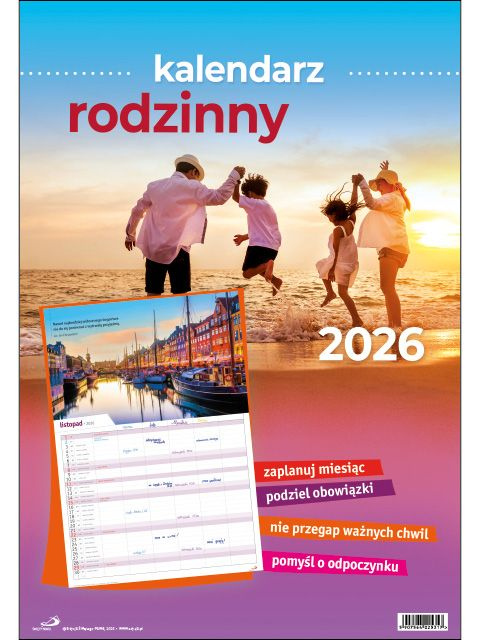 Kalendarz 2026 - Rodzinny