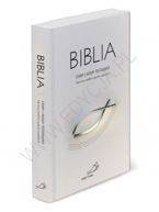 Biblia z RYBKĄ - oprawa miękka, szara