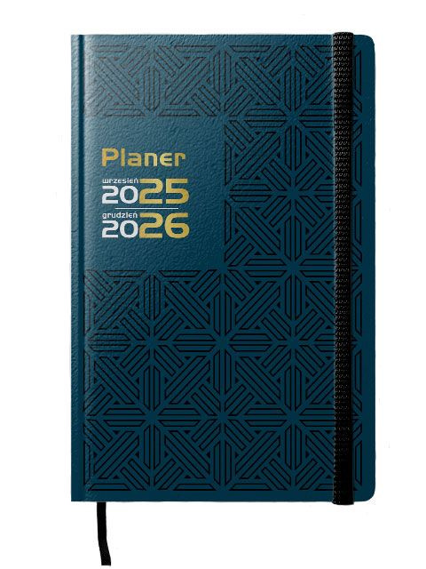 Terminarz PLANER 2026 - granatowy