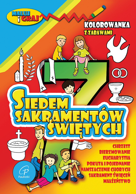 7 Sakramentów Świętych – kolorowanka 