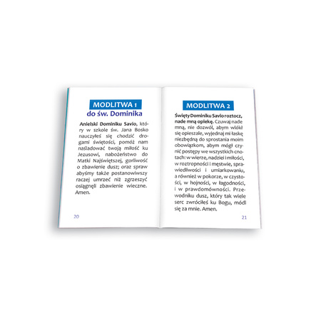 Święty Dominik Savio. Modlitewnik