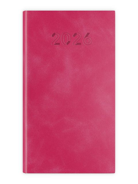 Tygodniowy Print 2026 - malinowy