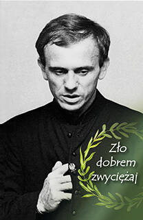 OBRAZEK - Jerzy Popiełuszko (z orzełkiem)