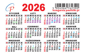 KALENDARZYKI 2026