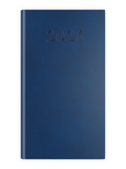 Tygodniowy Print 2026 - niebieski