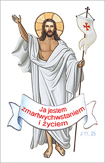 OBRAZEK: Jezus Zmartwychwstały