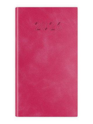 Tygodniowy Print 2026 - malinowy