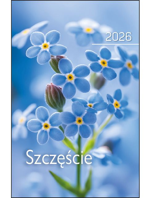 Kalendarz kieszonkowy 2026. Kwiat