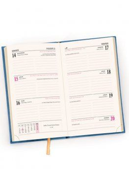 Tygodniowy Print 2026 - malinowy