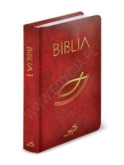 Biblia z RYBKĄ - bordowa